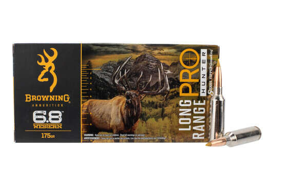 Browning 6.8 Western Big Game Ammunition with GameKing bullet